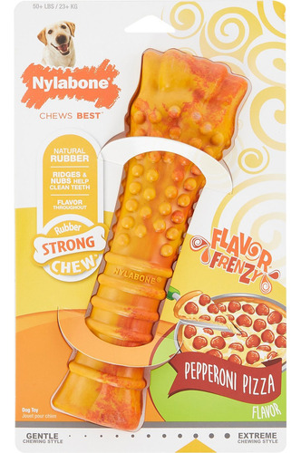 Hueso Para Perro Flavor Frenzy Pepperoni Pizza