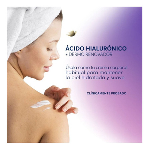 Dove Sérum Corporal Hialurónico + Dermo Renovador 400 Ml