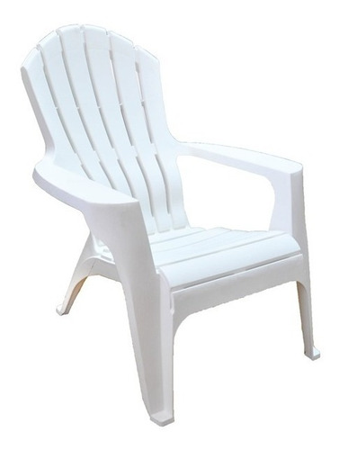 Sillon Plastico De Jardin Reforzado Apilable Pampa Munro