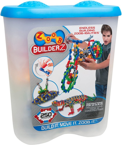 Juguete Didactico Construccion Zoob Builderz Endless 250 Pzs