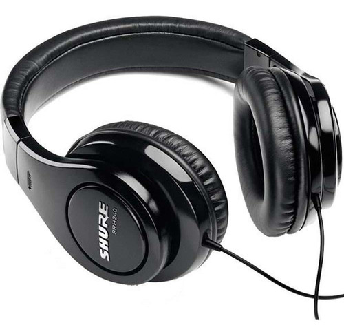 Auriculares Shure Srh240a De Monitoreo Tipo Cerrado Color Negro