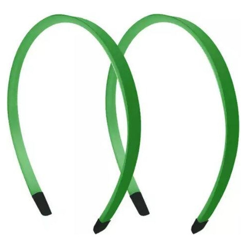 Tiara Encapada Sanding 1cm Rofr.150009 C/6 Cor Verde Bandeira 108