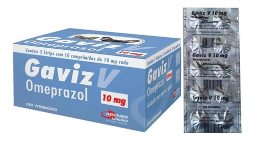 Gaviz V 10mg - Antiácido - Agener União - 1 Cartela Avulsa