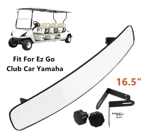 Xt Espejo Accs Carrito De Golf Panorámico Para E-z-go Golf