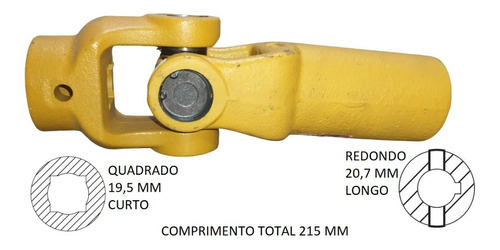 Junta Basculante Serie 1000 Ja747 Q 19,5mm - R 20,7mm