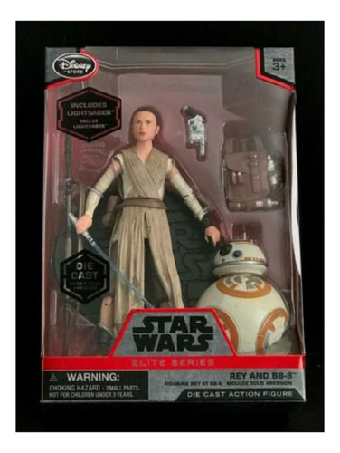 Adornos Disney Store Star Wars Elite Series Die Cast Rey Bb-