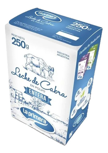 Leche De Cabra Entera, En Polvo, La Primera X 250 Grs