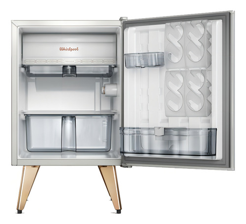 Heladera Whirlpool 76l Wra09b2 Blanca Vintage