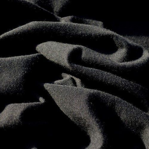 Tela Jersey Set Polyester Negro Ancho 1,6m X 50m - Telas M G