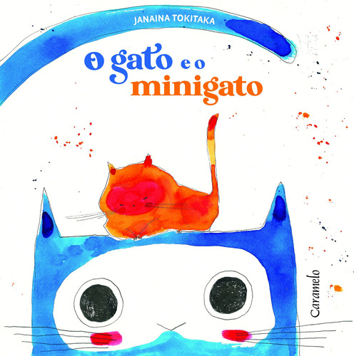 O gato e o minigato, de Tokitaka, Janaína. Editora Somos Sistema de Ensino, capa mole em português, 2019