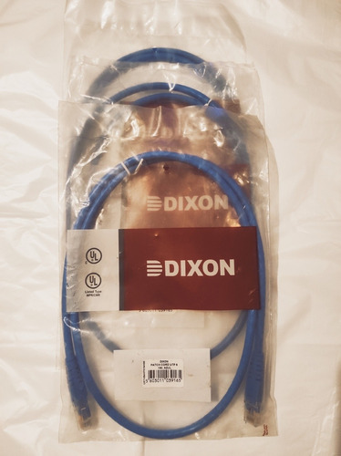 Cable De Red Cat 6 Dixon Patch Cord 1 Metro