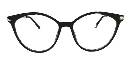 Imagem 3 de 10 de Óculos P/grau Armações Acetato Metal Geek Novidade