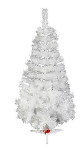 Arbol De Navidad Pino Majestic 130 Cm Blanco Naviplastic