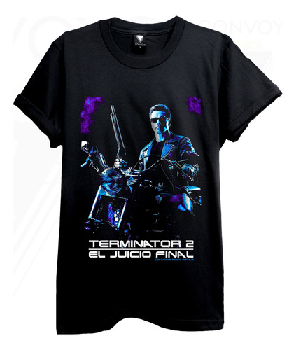 Remeras Dtg Premium Terminator 2 El Juicio Final - Convoys