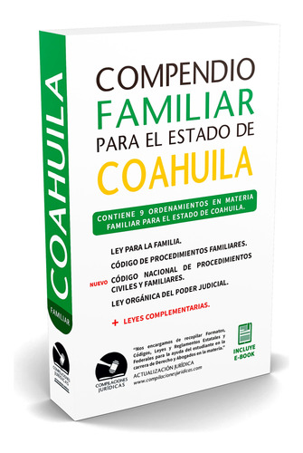 Código Familiar De Coahuila ( Compendio Familiar )