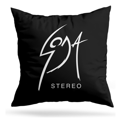 Cojin Deco Soda Stereo Logo (d1386 Boleto.store)