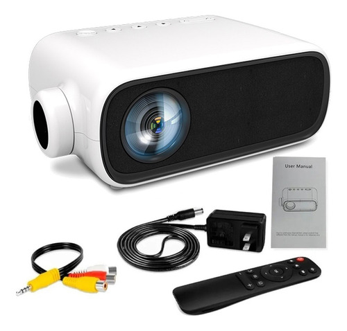 Mini Proyector Led Video Beam 800lm Hd 1080p Hdmi Usb Yg280