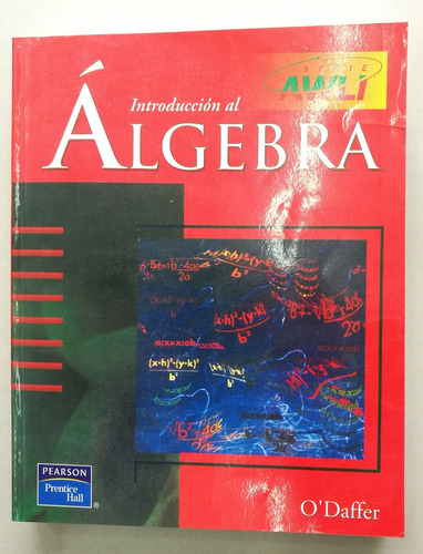 Introducción Al Algebra Libro Usado Estado 8/10 Pasta Rúst