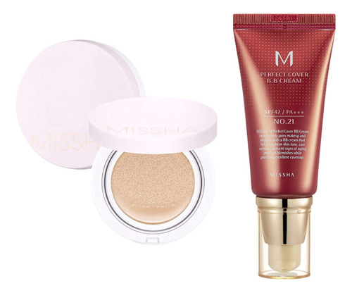 Missha No.21 Bundle Magic Cushion & Bb Cream