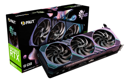 Placa De Vídeo Rtx 3060 Ti Colorpop, 8gb Gddr6, 256 Bits Lhr