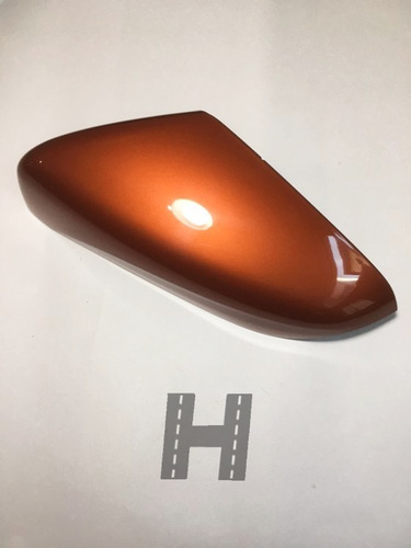 Capa Retrovisor Gm Onix S/furo De Sensor 2020 Laranja Le