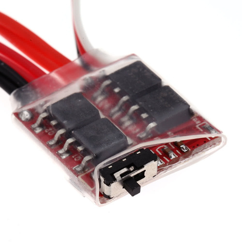 Controlador Velocidad Motor Cepillo Rc Esc 20a W Freno Inter