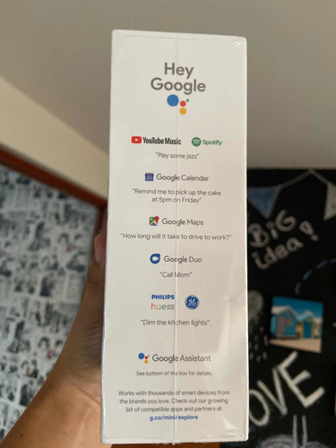 Imagen 2 de 4 de Google Nest Mini Segunda Generación Nuevo Sellado