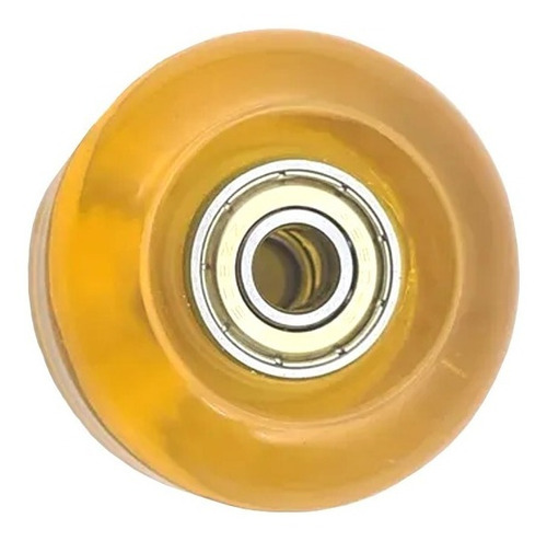 Ruedas Skate Repuesto 48 Mm X 1 Silicona Transparente Abec-5