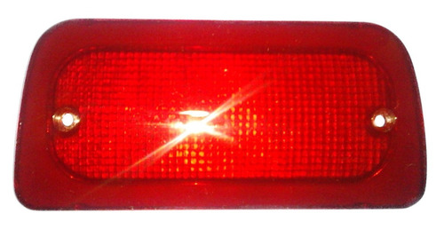 01 Lente Break Light Da Lanterna Teto S10 2001 Vermelho Rubi