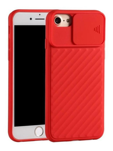 Carcasa Con Protector De Cámara Para iPhone SE 2020  