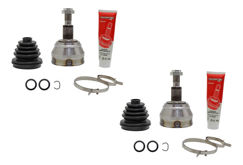 Kit Espiga L Rueda Der Izq S/abs Vw Jetta A4 1.8 2004 Std