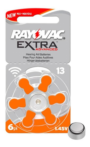 Combo X24 Pila Para Audifono Rayovac Pr48 Ac13 Febo