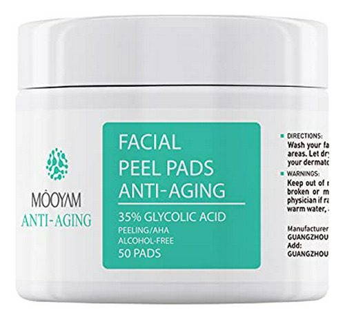 Exfoliacion Facial - Glycolic Acid Pads 35% For Face Body Gl