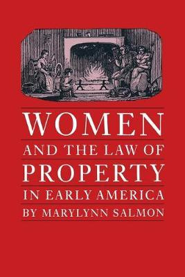 Libro Women And The Law Of Property In Early America - Ma...
