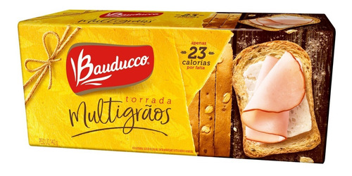 Torrada Multigrãos Bauducco 142g