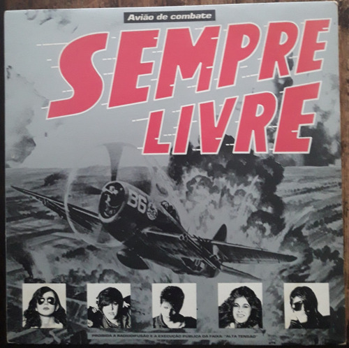 Lp Vinil (vg+) Sempre Livre Avião De Combate Ed 84 Cbs C/enc