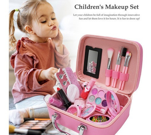 Kit De Maquillaje Infantil, Juego De Maquillaje A La Moda | Meses sin  intereses