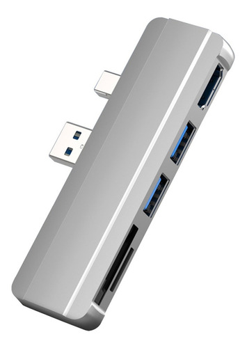 Adaptador Hub Usb 3,0 Para Surface Pro 4/5/6, Transferência