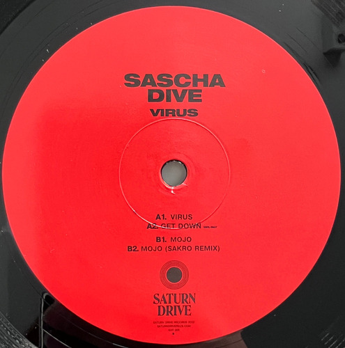 Sascha Dive - Virus - Vinilo Usa Nuevo