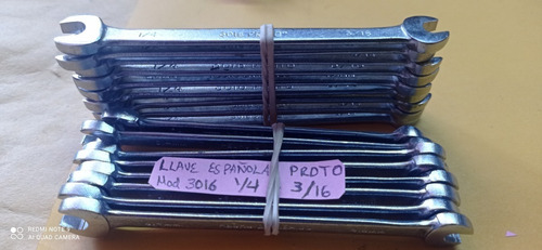 Llave Española 3/16 X 1/4 Mod 3016 Proto (Usado)