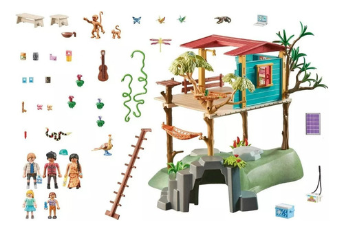 Playmobil Casa Del Árbol Wiltopia Figura 71013 Original 154 Wiltopia