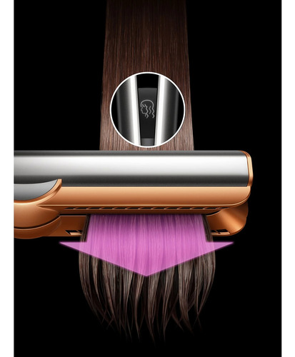 Plancha Dyson (red Velvet-gold) Edicion Limitada 220v Rojo