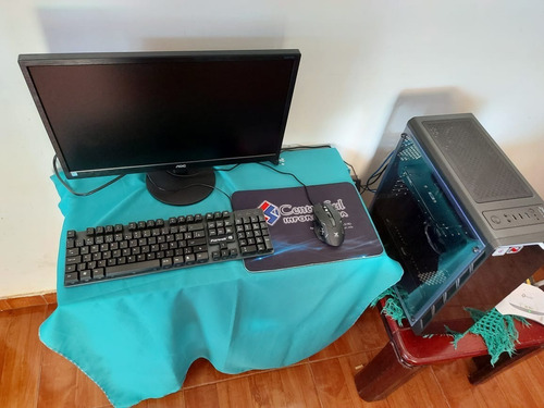 Pc Gamer Completo 1 Mês De Uso Hd 1tb, 8gb Ram, Placa Rx570