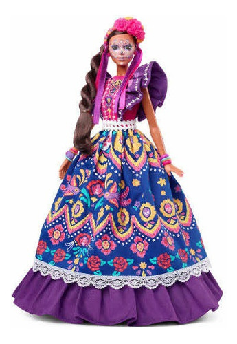 Vestido tradicional Mattel Barbie Doll Day Of The Dead 2022