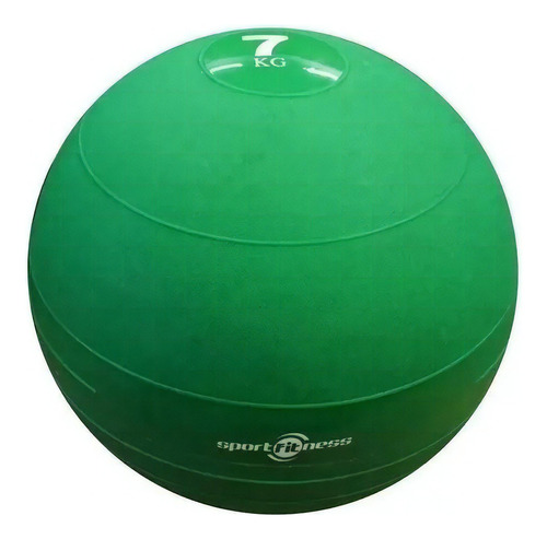 Balón Medicinal 7kg Pelota Gymball Ejercicio Gimnasio Color Verde
