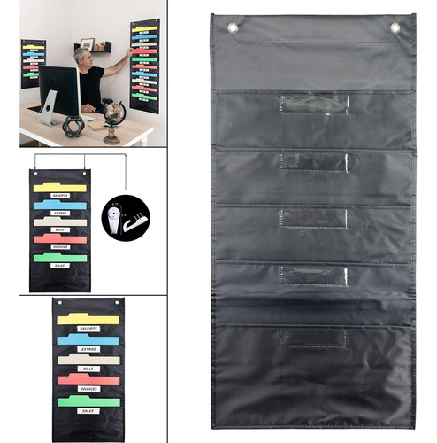 Gráfico De Bolso De Armazenamento De 5 Bolsos Com