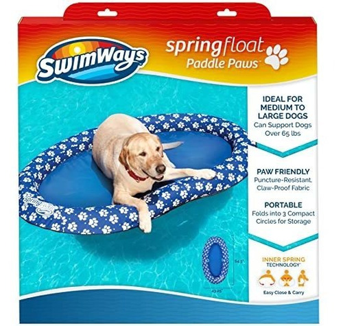 Swimways Spring Float Palas De Paleta Perro Pool Float.