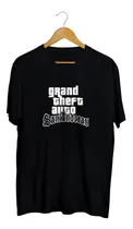 Comprar Playera Gta Grand Theft Auto San Andreas Videojuegos Logo