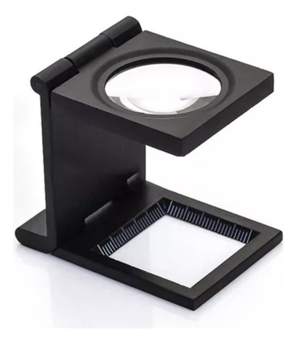 A Lupa De Aumento 10x Lupa De Tres Plegables Mini