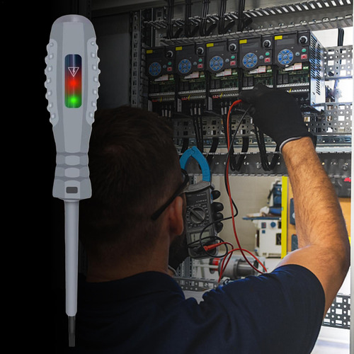 Detector De Electricidad Con Destornillador Destornillador P